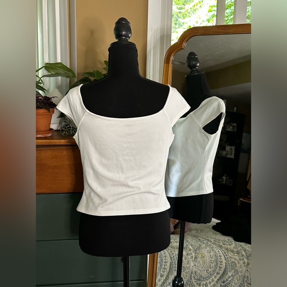 Maeve Anthropologie Off Shoulder Top - Picture 4 of 8